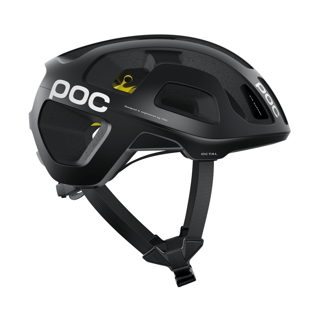 POC Octal MIPS Road Cycling Helmet (Uranium Black) | Cycling Gears Hub