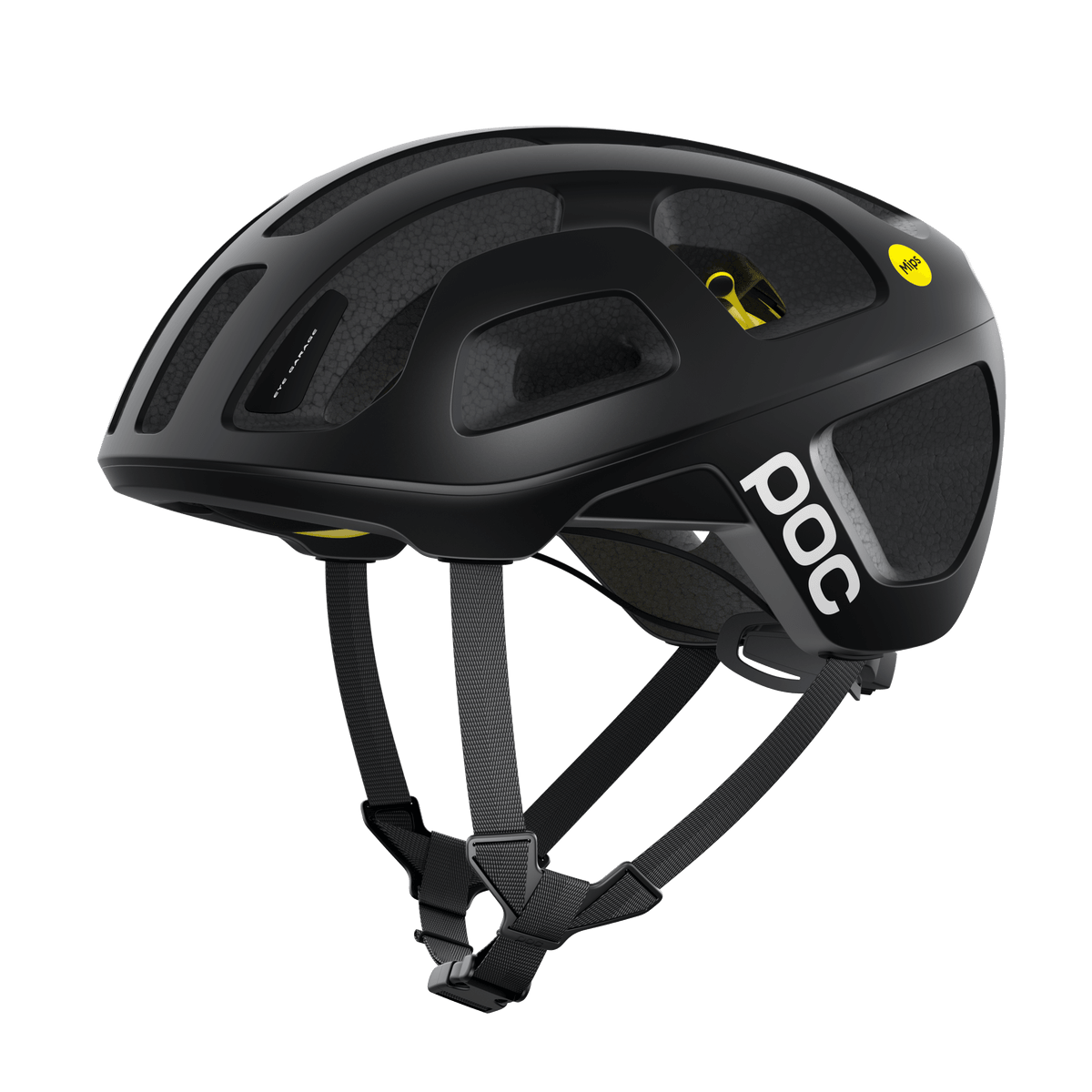 POC Octal MIPS Road Cycling Helmet (Uranium Black) | Cycling Gears Hub - Cycling Gears Hub