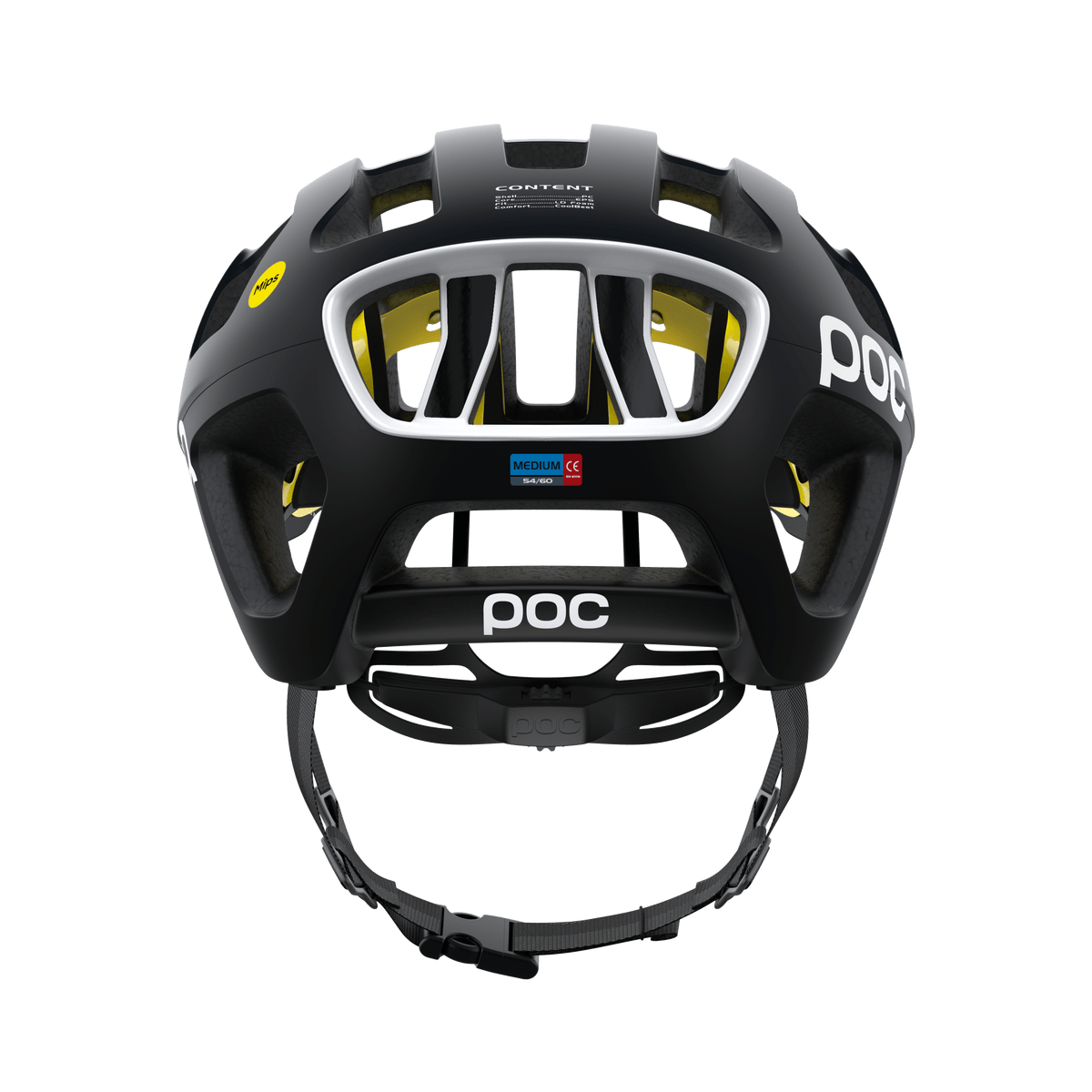 POC Octal MIPS Road Cycling Helmet (Uranium Black) | Cycling Gears Hub - Cycling Gears Hub