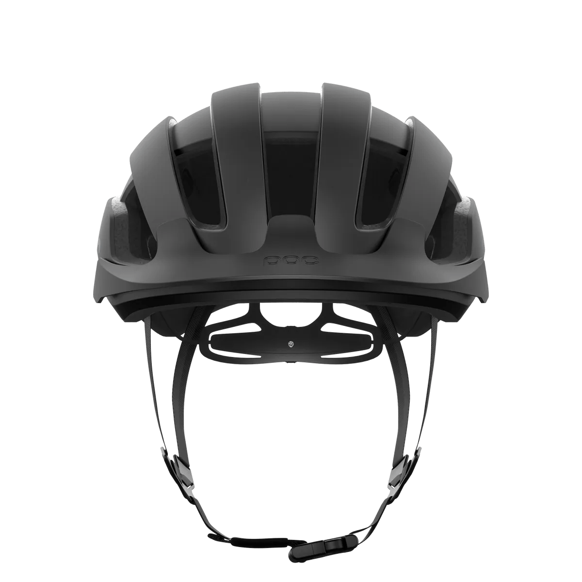 POC Omne Air Resistance Road Cycling Helmet (Uranium Black/Opal Blue) | Cycling Gears Hub - Cycling Gears Hub