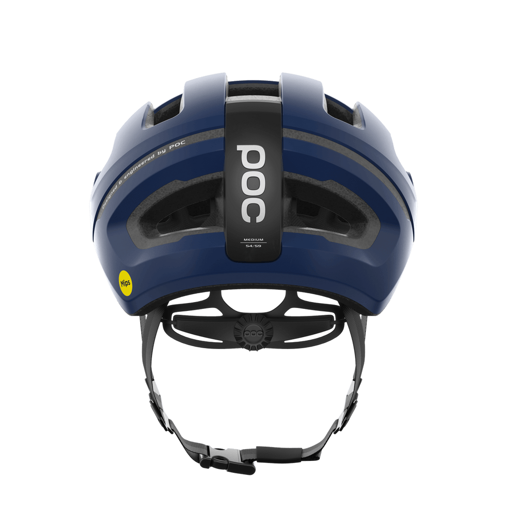 POC Omne Air Road Cycling Helmet (Lead Blue Matt) | Cycling Gears Hub