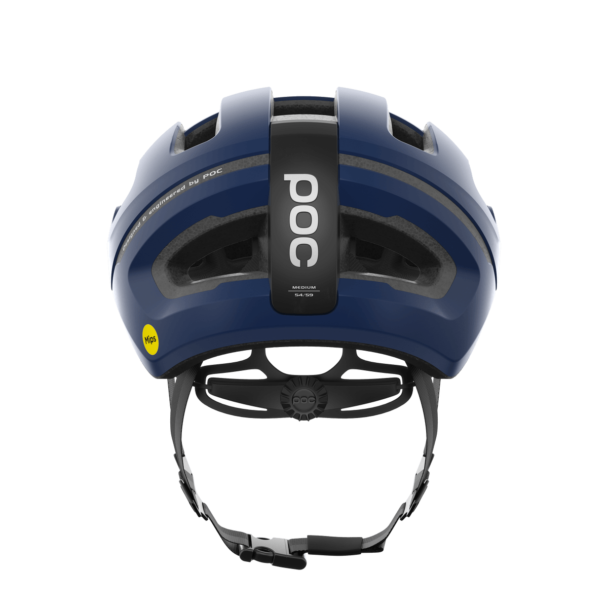 POC Omne Air Road Cycling Helmet (Lead Blue Matt) | Cycling Gears Hub - Cycling Gears Hub