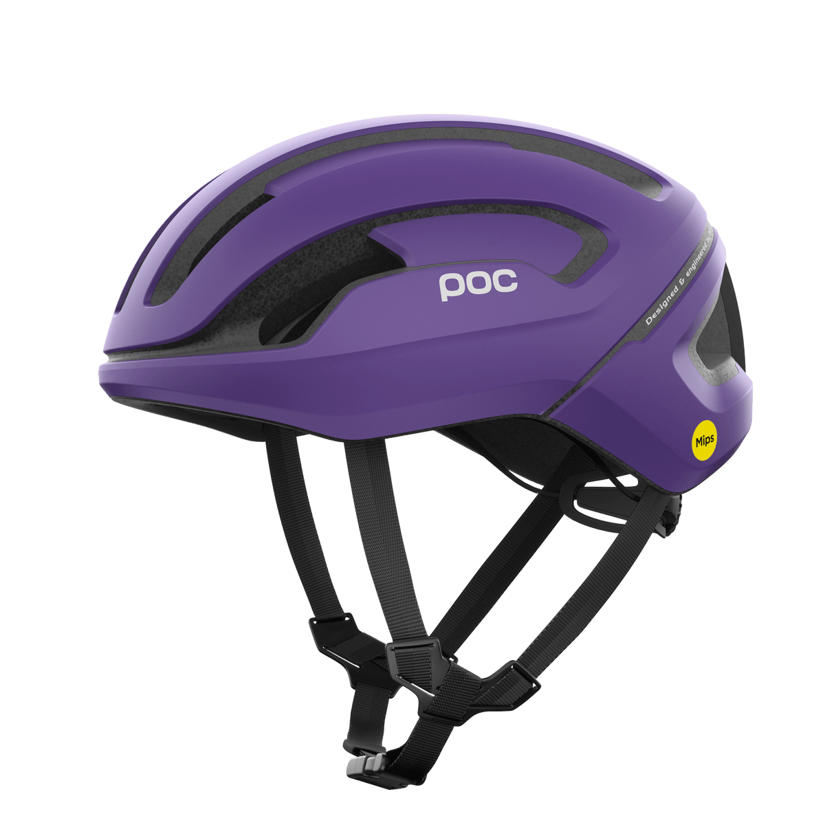 POC Omne Air Road Cycling Helmet (Sapphire Purple Matt) | Cycling Gears Hub
