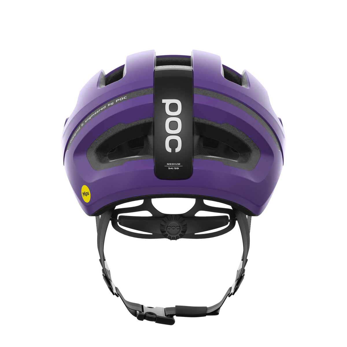 POC Omne Air Road Cycling Helmet (Sapphire Purple Matt) | Cycling Gears Hub - Cycling Gears Hub