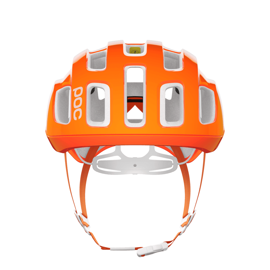 POC Ventral Air Road Cycling Helmet (Fluorescent Orange AVIP) | Cycling Gears Hub