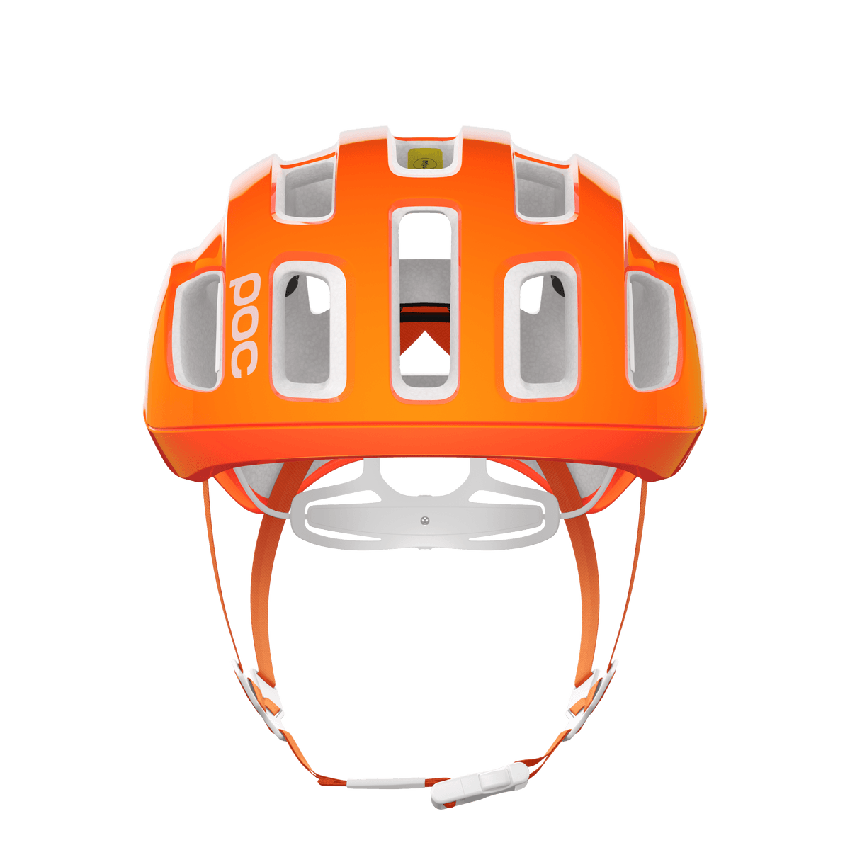 POC Ventral Air Road Cycling Helmet (Fluorescent Orange AVIP) | Cycling Gears Hub