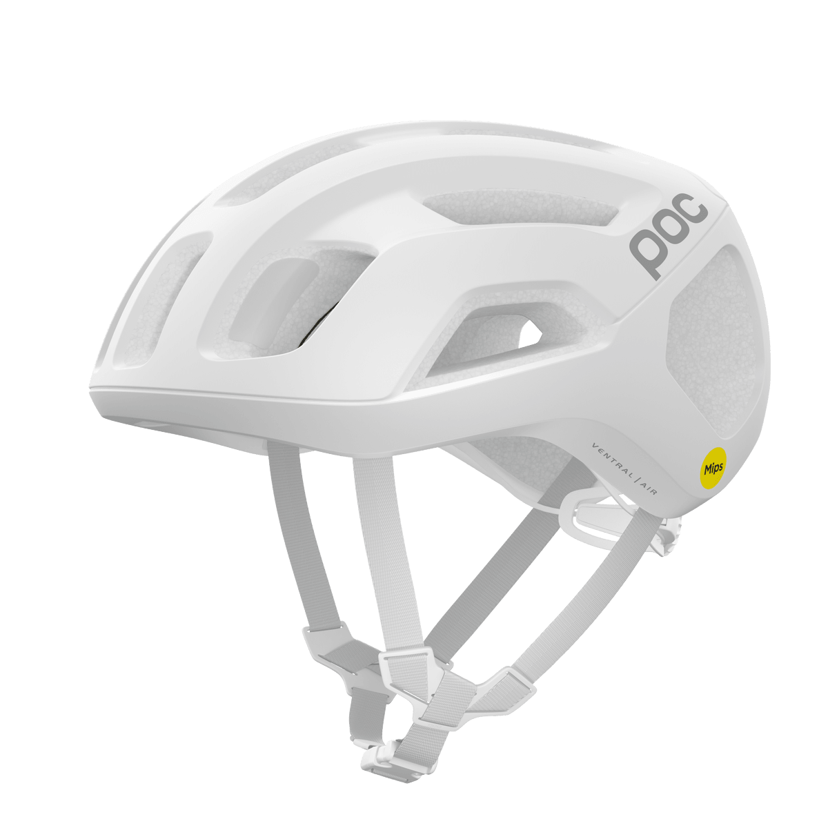 POC Ventral Air Road Cycling Helmet (Hydrogen White Matt) | Cycling Gears Hub