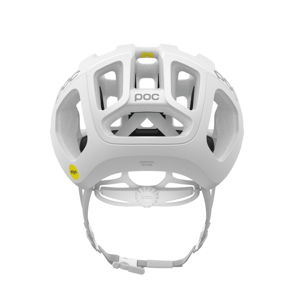 POC Ventral Air Road Cycling Helmet (Hydrogen White Matt) | Cycling Gears Hub