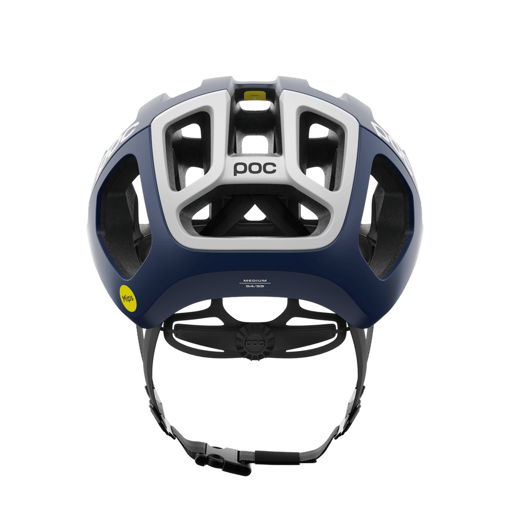 POC Ventral Air Road Cycling Helmet (Lead Blue Matt) | Cycling Gears Hub