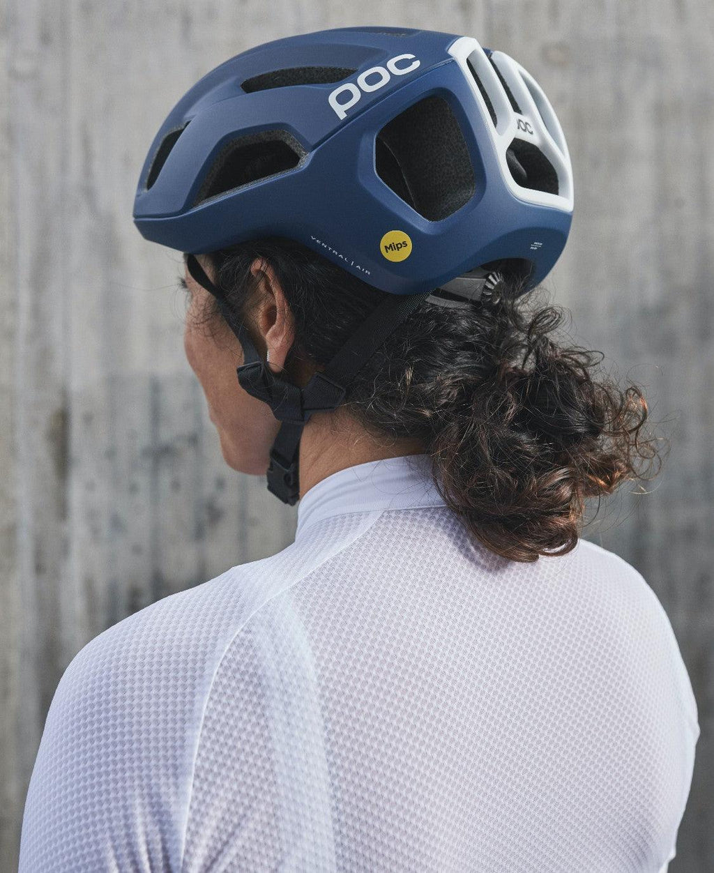 POC Ventral Air Road Cycling Helmet (Lead Blue Matt) | Cycling Gears Hub