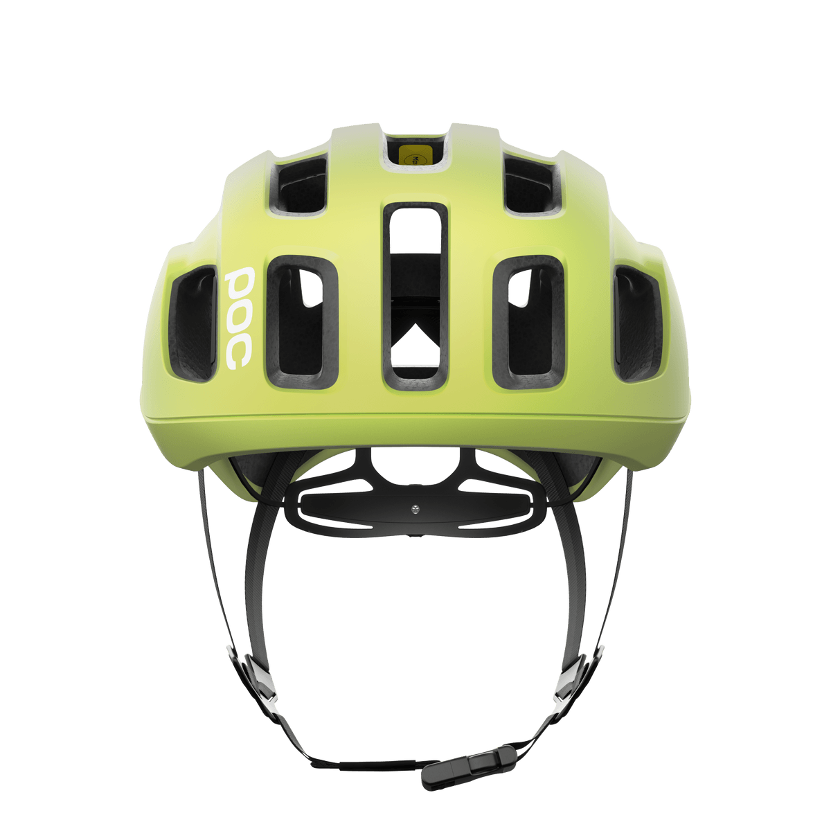 POC Ventral Air Road Cycling Helmet (Lemon Calcite Matt) | Cycling Gears Hub