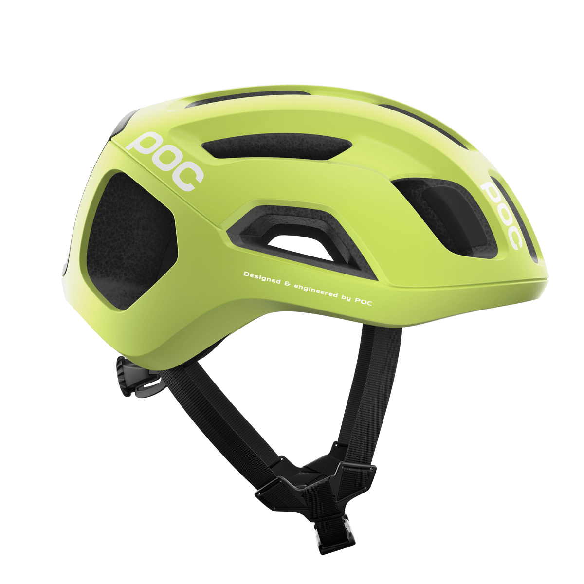 POC Ventral Air Road Cycling Helmet (Lemon Calcite Matt) | Cycling Gears Hub - Cycling Gears Hub