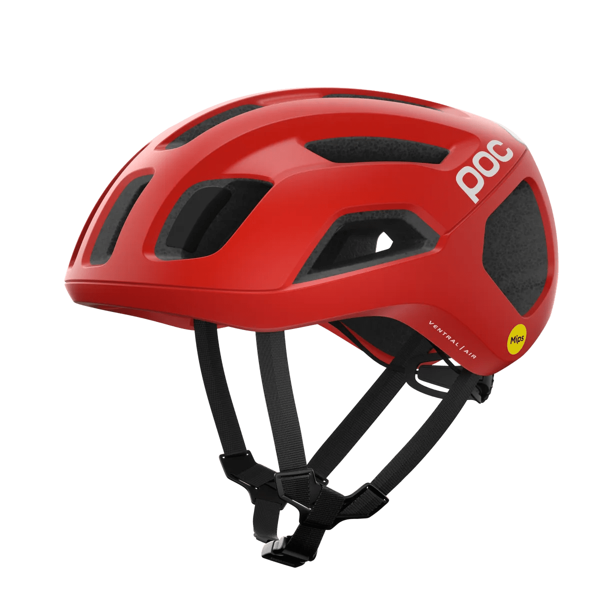 POC Ventral Air Road Cycling Helmet (Prismane Red Matt) | Cycling Gears Hub - Cycling Gears Hub
