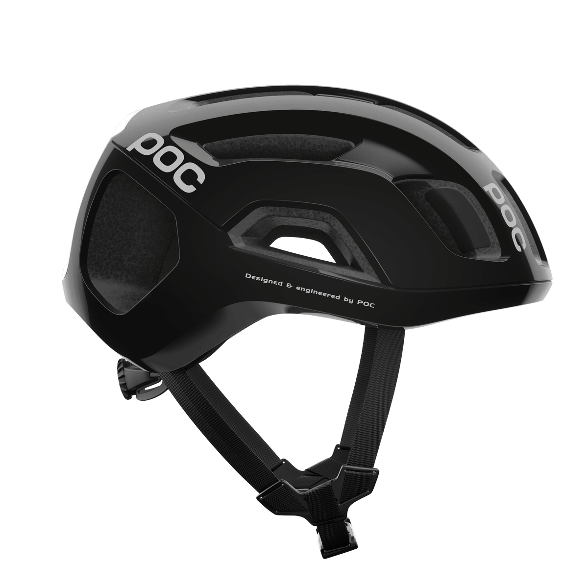 POC Ventral Air Road Cycling Helmet (Uranium Black) | Cycling Gears Hub