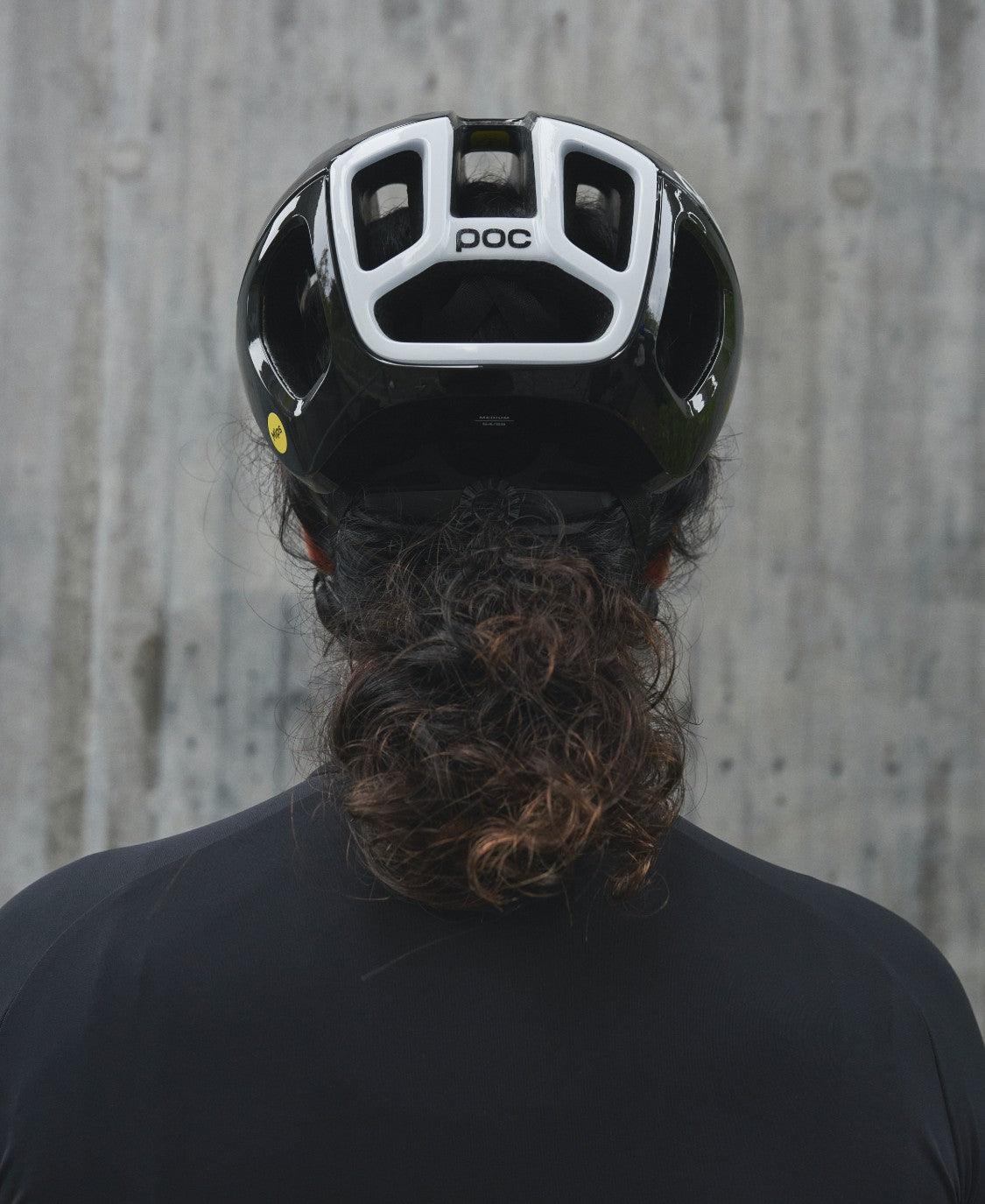 POC Ventral Air Road Cycling Helmet (Uranium Black) | Cycling Gears Hub