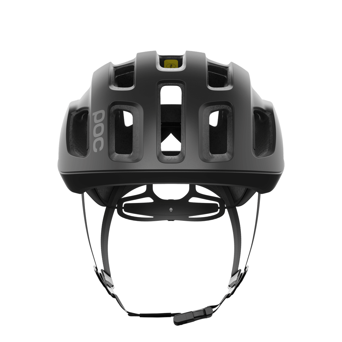 POC Ventral Air Road Cycling Helmet (Uranium Black Matt) | Cycling Gears Hub