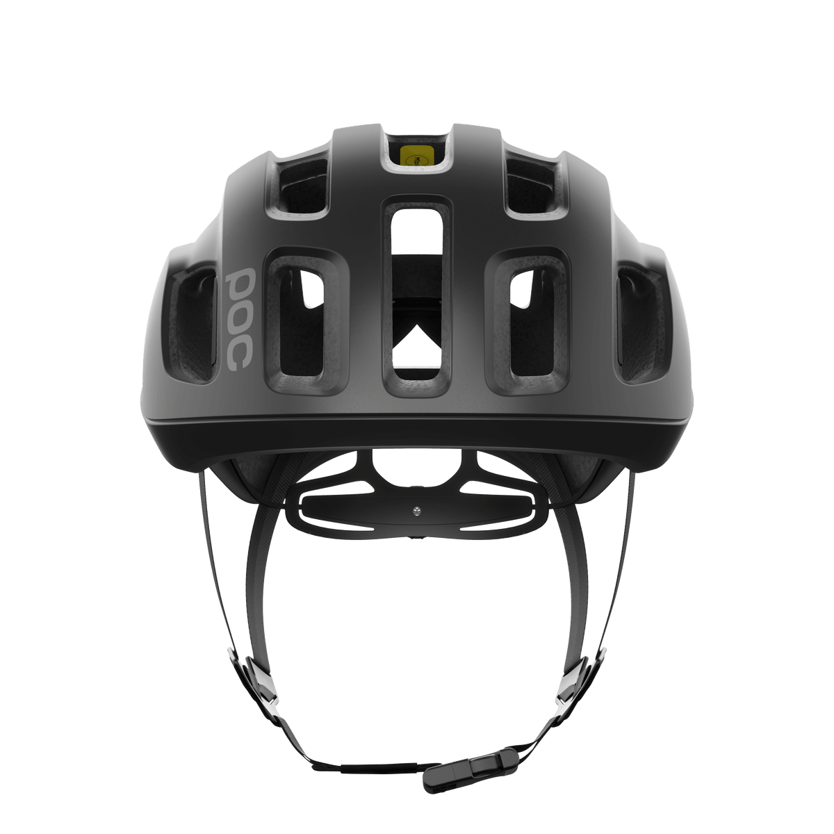 POC Ventral Air Road Cycling Helmet (Uranium Black Matt) | Cycling Gears Hub - Cycling Gears Hub