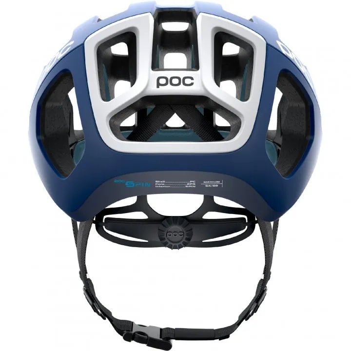 POC Ventral Air Spin Road Cycling Helmet (Lead Blue Matt) | Cycling Gears Hub - Cycling Gears Hub