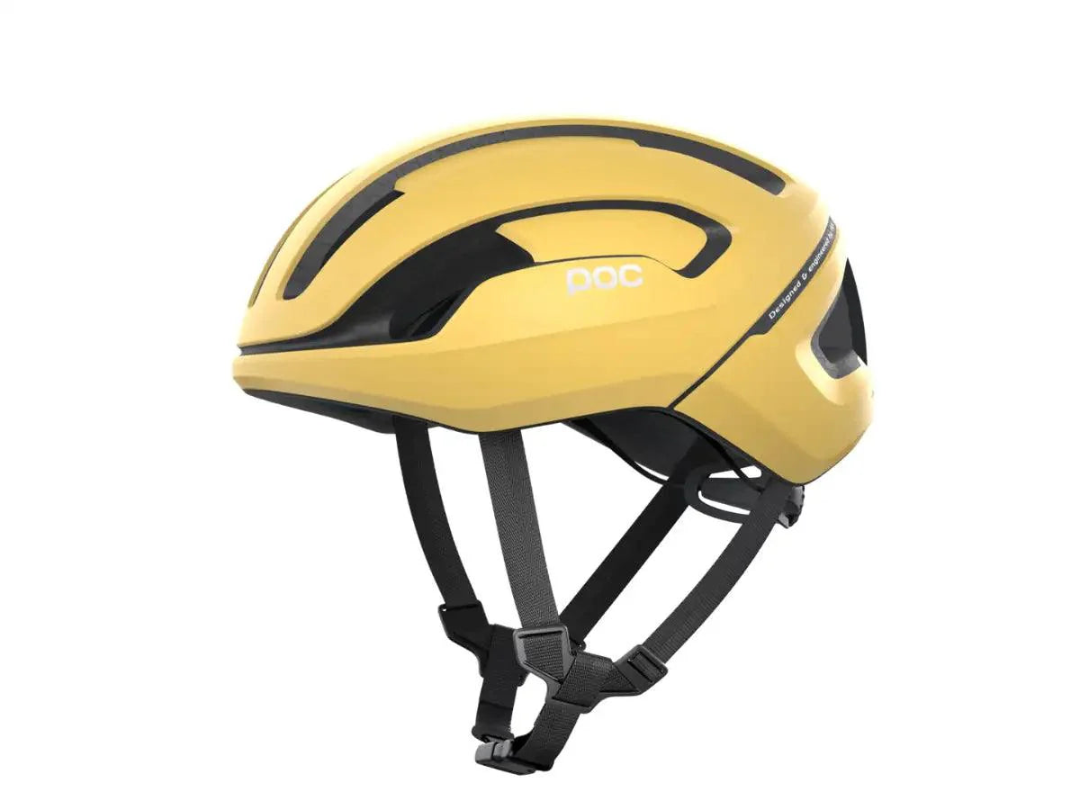 POC Ventral Air Spin Road Cycling Helmet (Sulphur Yellow Matt) | Cycling Gears Hub