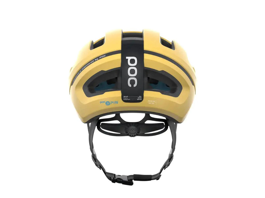POC Ventral Air Spin Road Cycling Helmet (Sulphur Yellow Matt) | Cycling Gears Hub