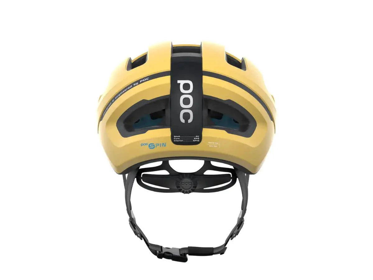 POC Ventral Air Spin Road Cycling Helmet (Sulphur Yellow Matt) | Cycling Gears Hub