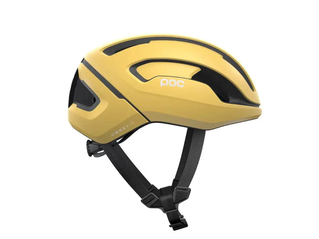 POC Ventral Air Spin Road Cycling Helmet (Sulphur Yellow Matt) | Cycling Gears Hub