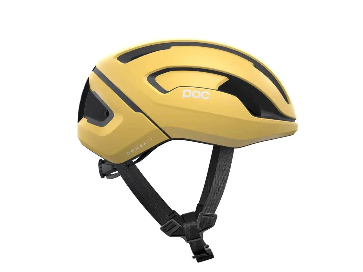 POC Ventral Air Spin Road Cycling Helmet (Sulphur Yellow Matt) | Cycling Gears Hub