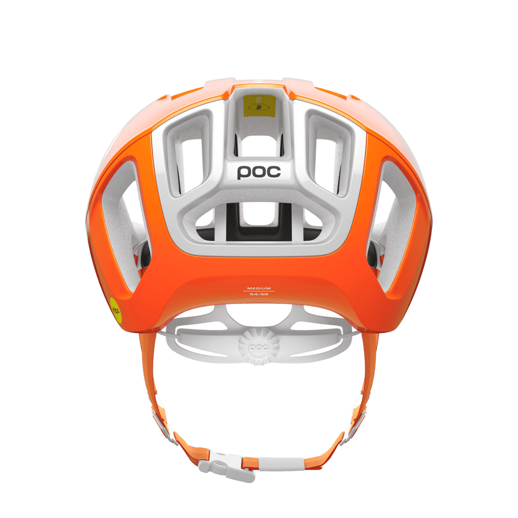 POC Ventral Road Cycling Helmet (Fluorescent Orange) | Cycling Gears Hub