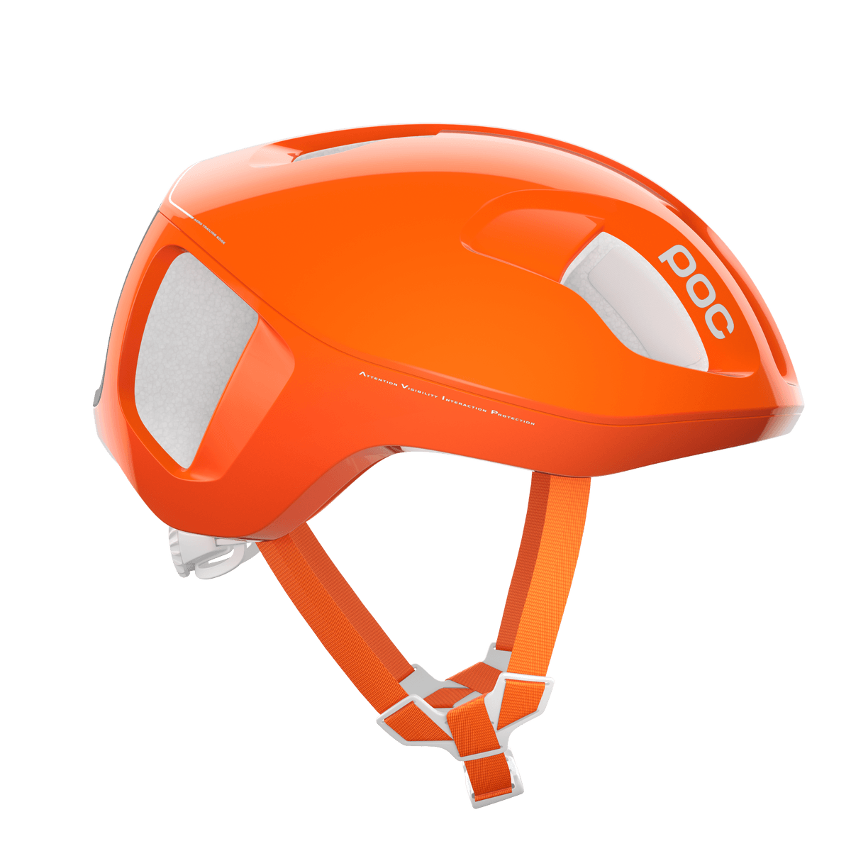POC Ventral Road Cycling Helmet (Fluorescent Orange) | Cycling Gears Hub
