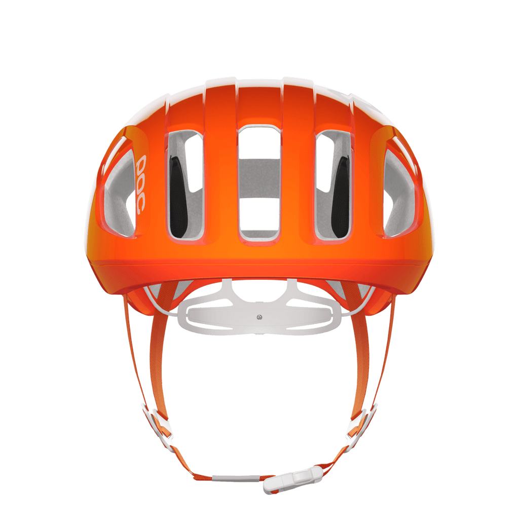 POC Ventral Road Cycling Helmet (Fluorescent Orange) | Cycling Gears Hub