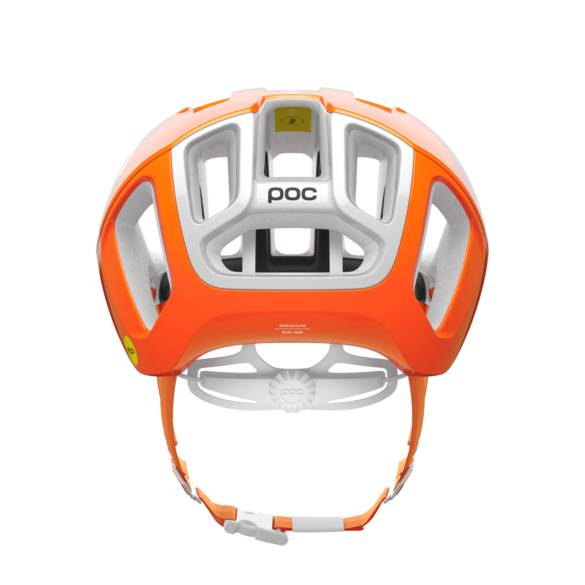 POC Ventral Road Cycling Helmet (Fluorescent Orange) | Cycling Gears Hub - Cycling Gears Hub