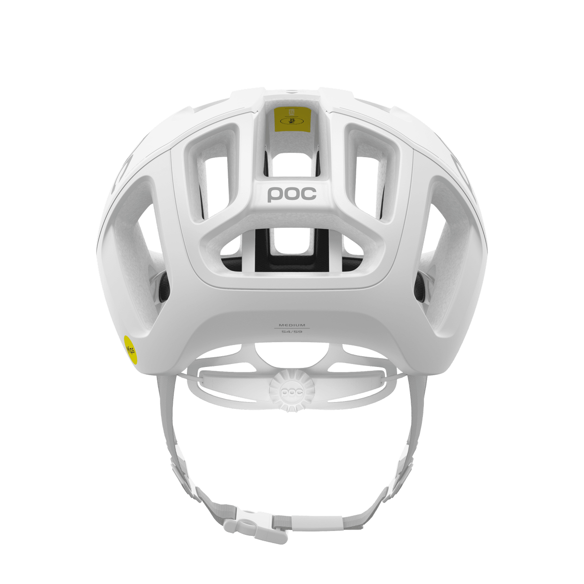 POC Ventral Road Cycling Helmet (Hydrogen White Matt) | Cycling Gears Hub