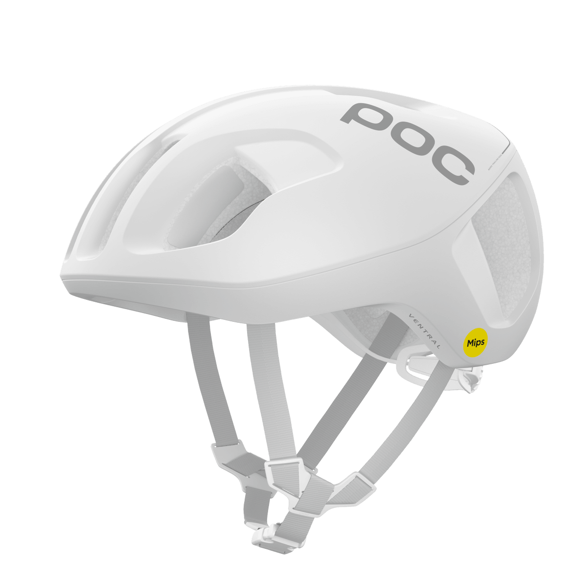 POC Ventral Road Cycling Helmet (Hydrogen White Matt) | Cycling Gears Hub - Cycling Gears Hub