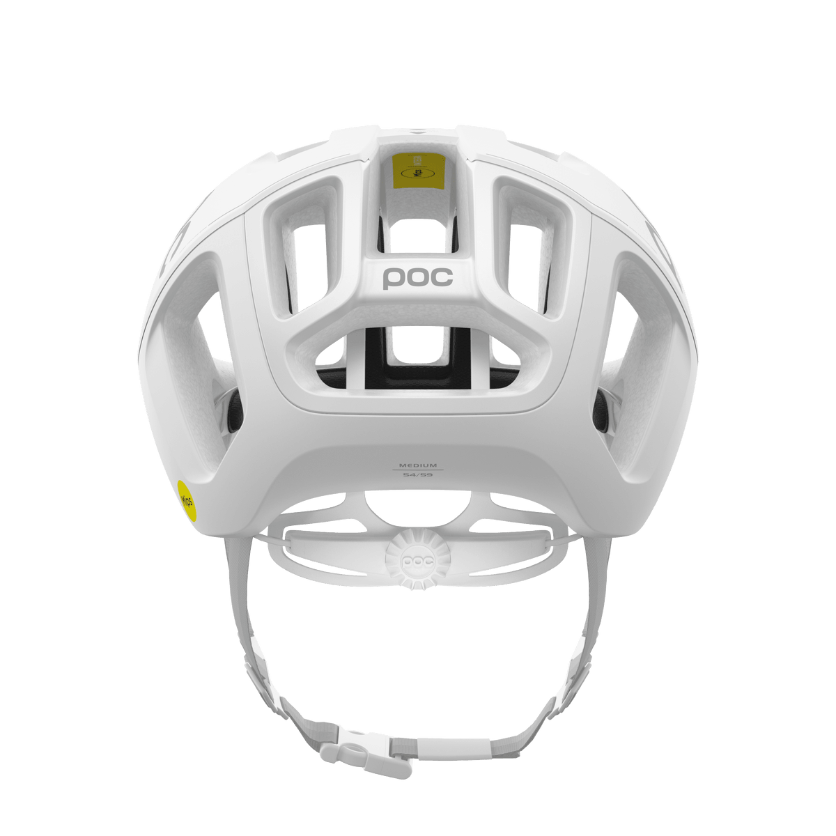 POC Ventral Road Cycling Helmet (Hydrogen White Matt) | Cycling Gears Hub - Cycling Gears Hub