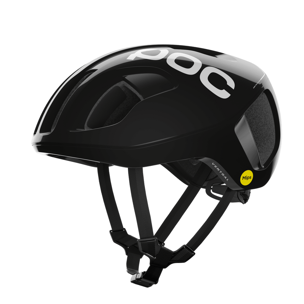 POC Ventral Road Cycling Helmet (Uranium Black) | Cycling Gears Hub