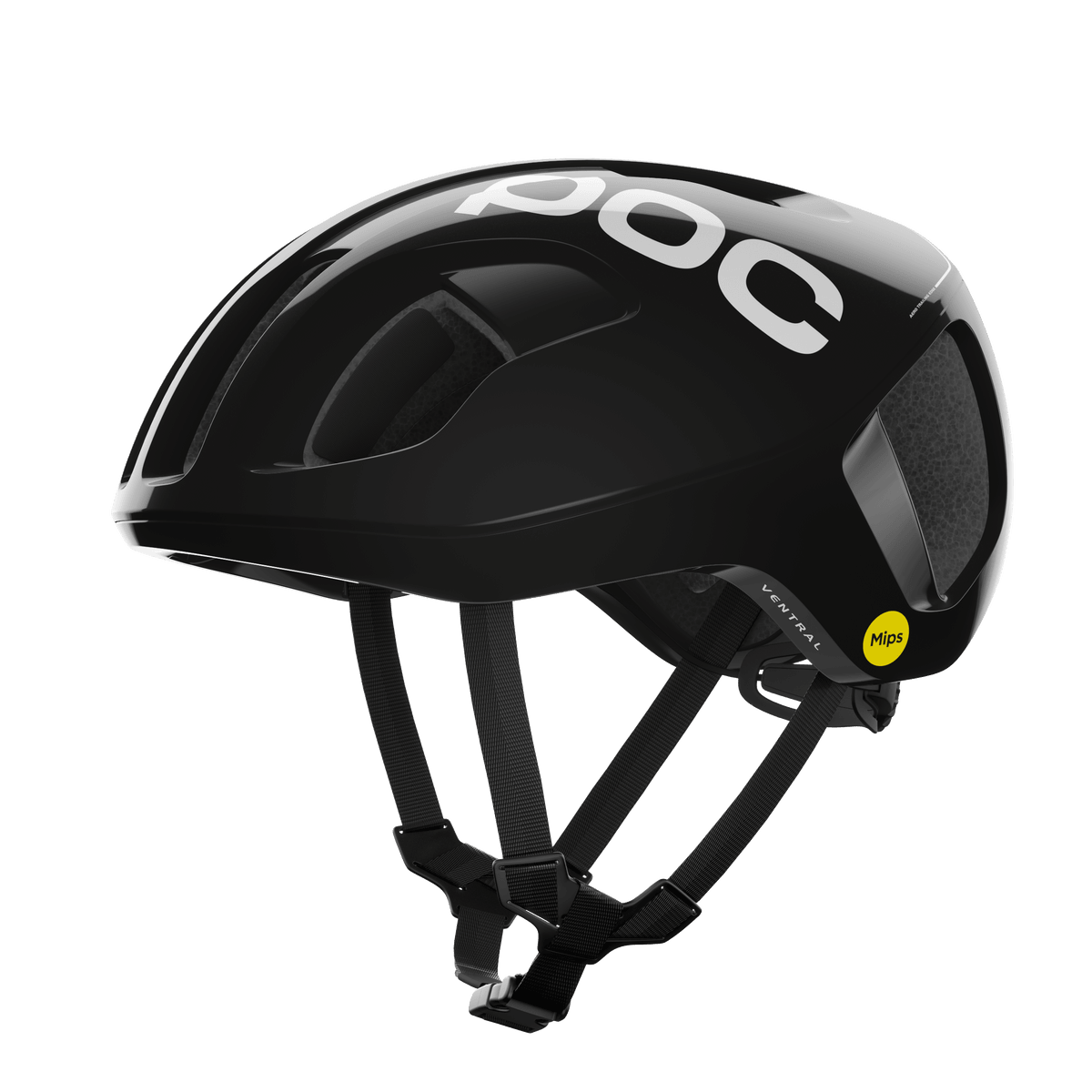 POC Ventral Road Cycling Helmet (Uranium Black) | Cycling Gears Hub