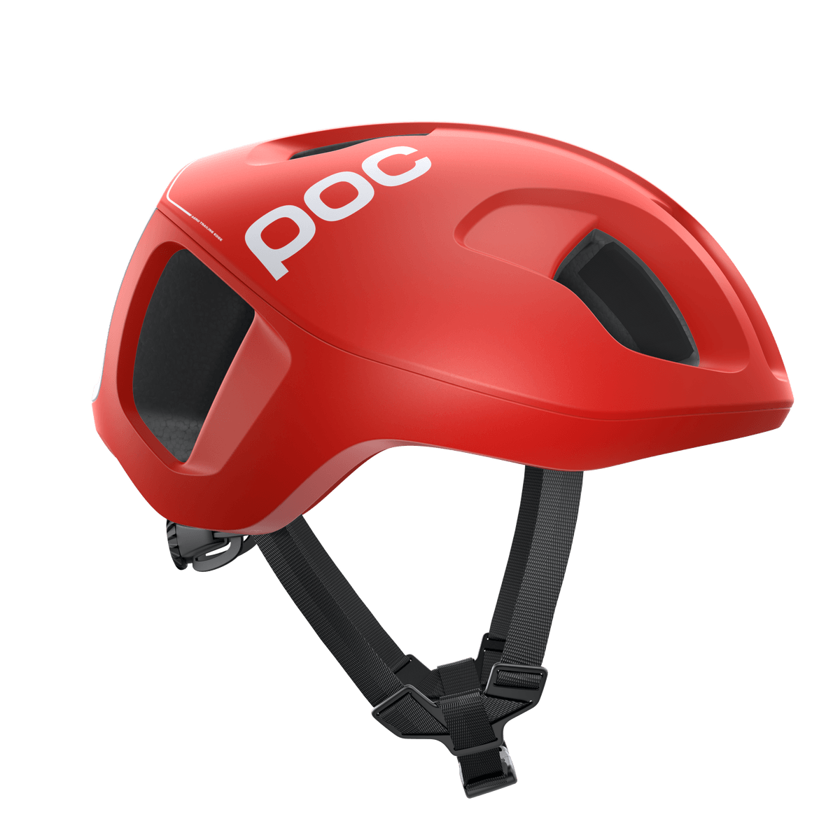 POC Ventral Spin Road Cycling Helmet (Prismane Red) | Cycling Gears Hub