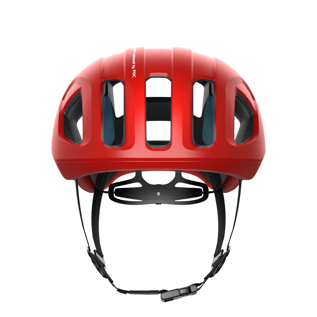 POC Ventral Spin Road Cycling Helmet (Prismane Red) | Cycling Gears Hub