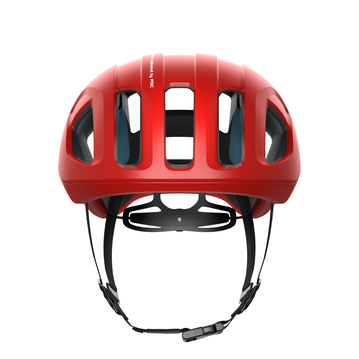 POC Ventral Spin Road Cycling Helmet (Prismane Red) | Cycling Gears Hub