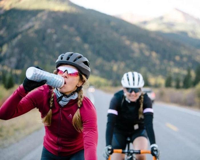 Polar Breakaway Ridge Bottle (White/Silver) | Cycling Gears Hub - Cycling Gears Hub