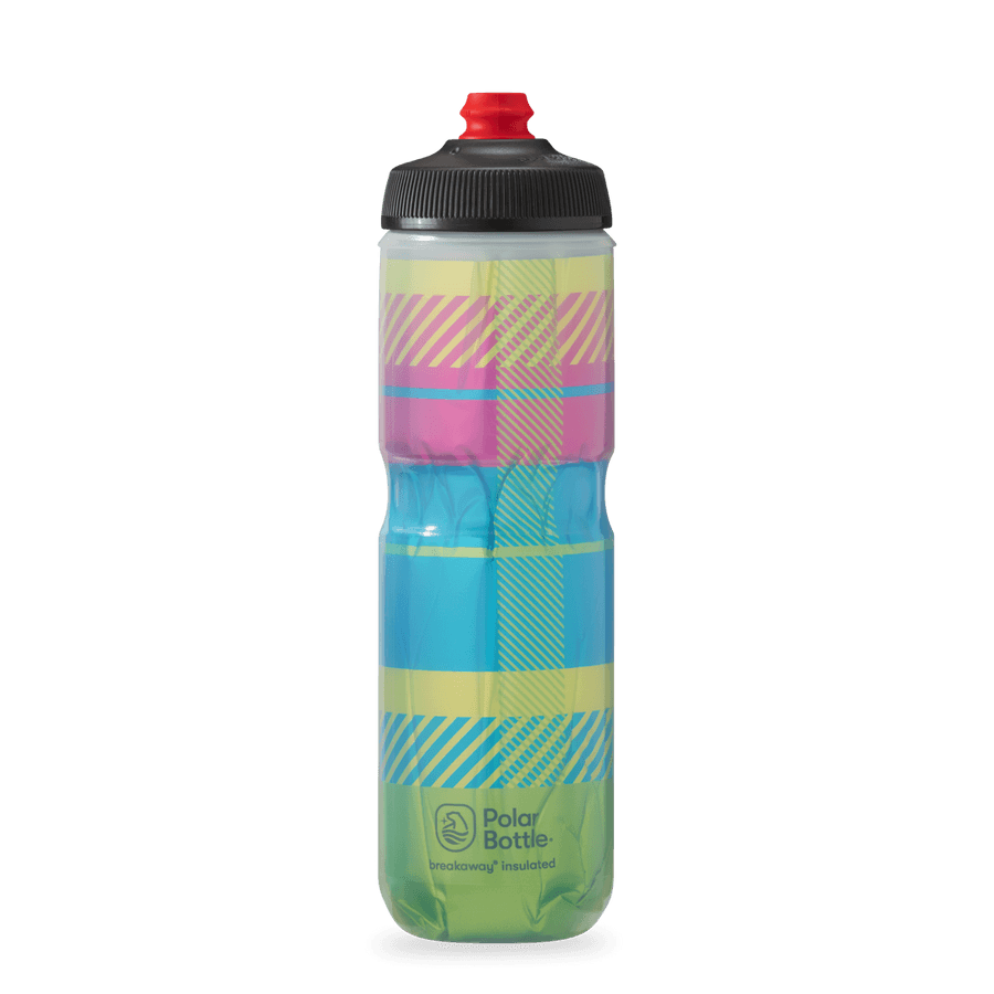 Polar Tartan Bottle (Green/Blue) | Cycling Gears Hub - Cycling Gears Hub