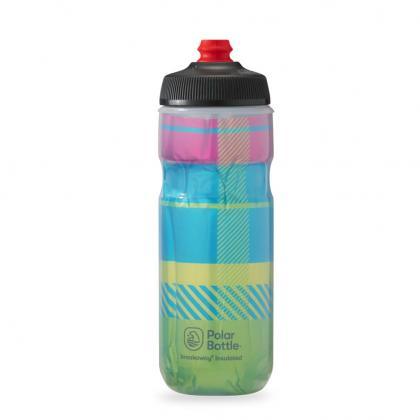 Polar Tartan Bottle (Green/Blue) | Cycling Gears Hub - Cycling Gears Hub