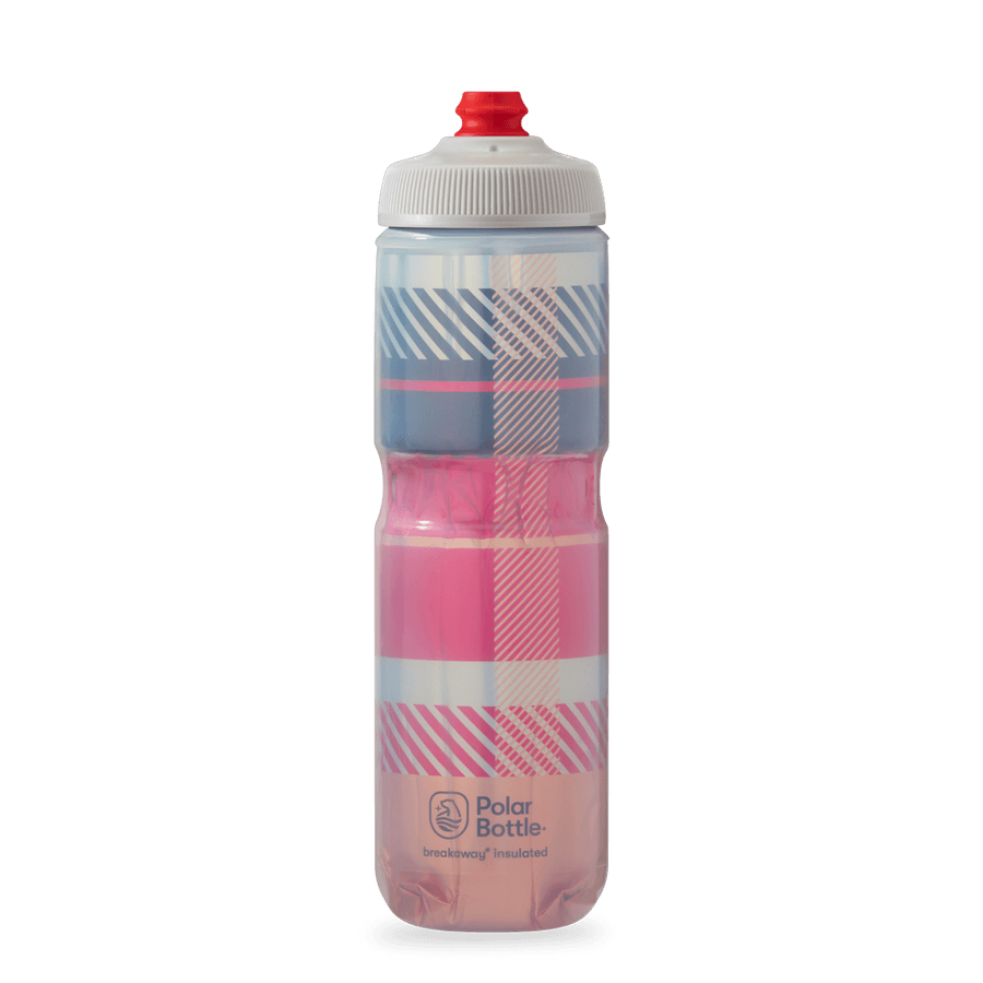 Polar Tartan Bottle (Red/Orange) | Cycling Gears Hub - Cycling Gears Hub