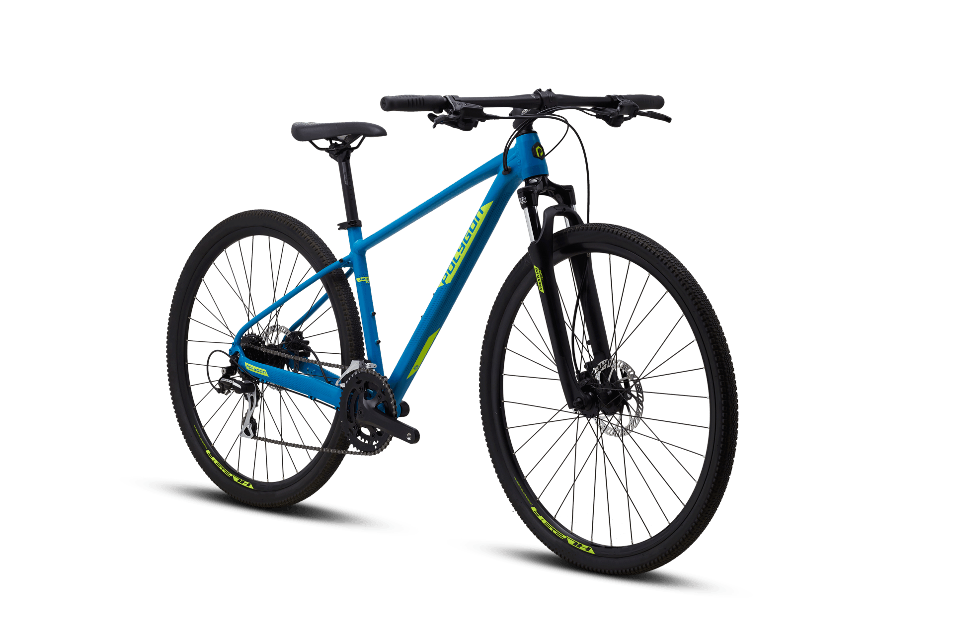 Polygon Heist X2 (Blue/Green) | Cycling Gears Hub