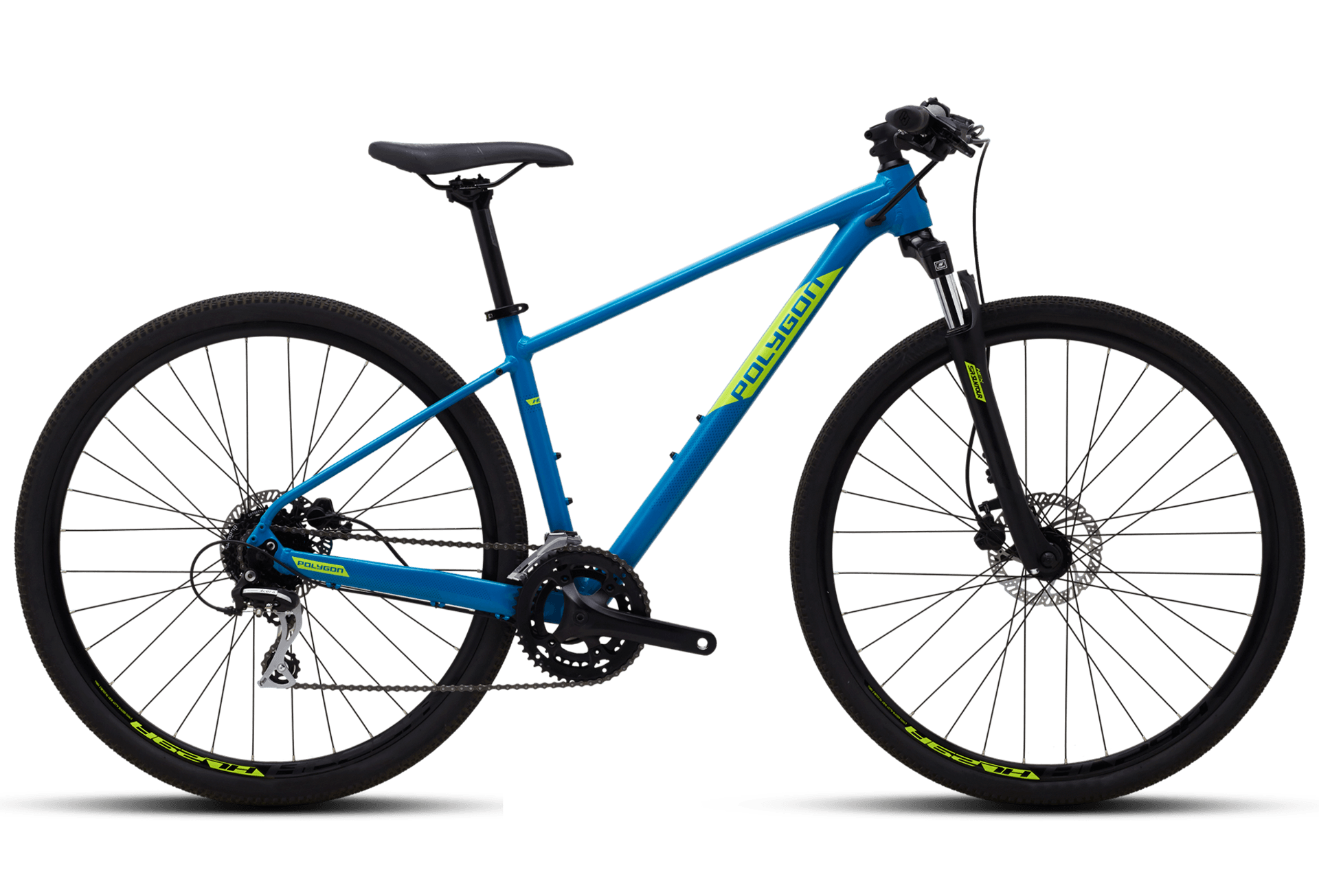 Polygon Heist X2 (Blue/Green) | Cycling Gears Hub - Cycling Gears Hub