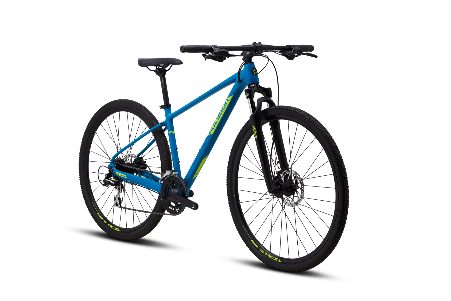 Polygon Heist X2 (Blue/Green) | Cycling Gears Hub - Cycling Gears Hub