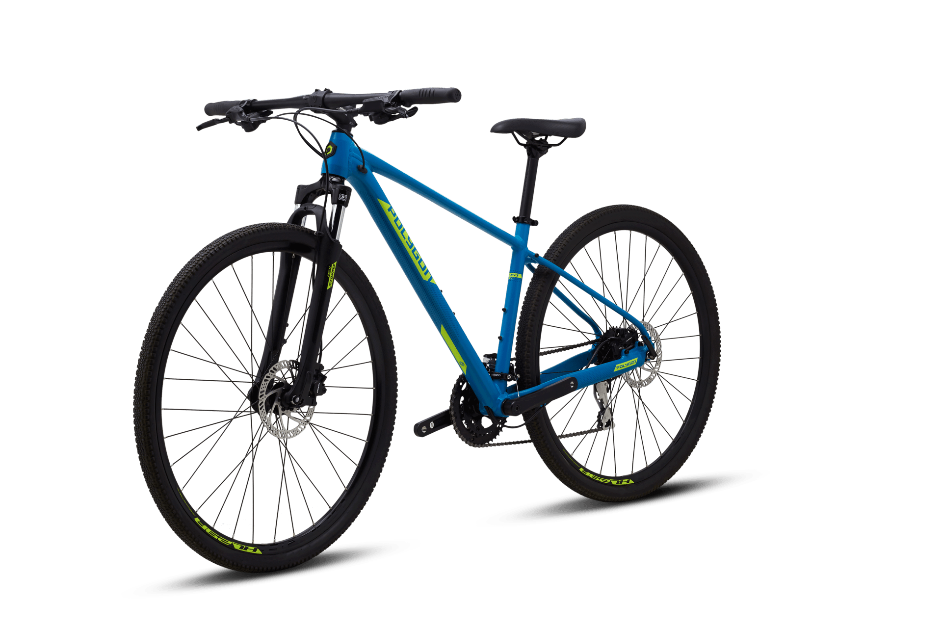 Polygon Heist X2 (Blue/Green) | Cycling Gears Hub - Cycling Gears Hub