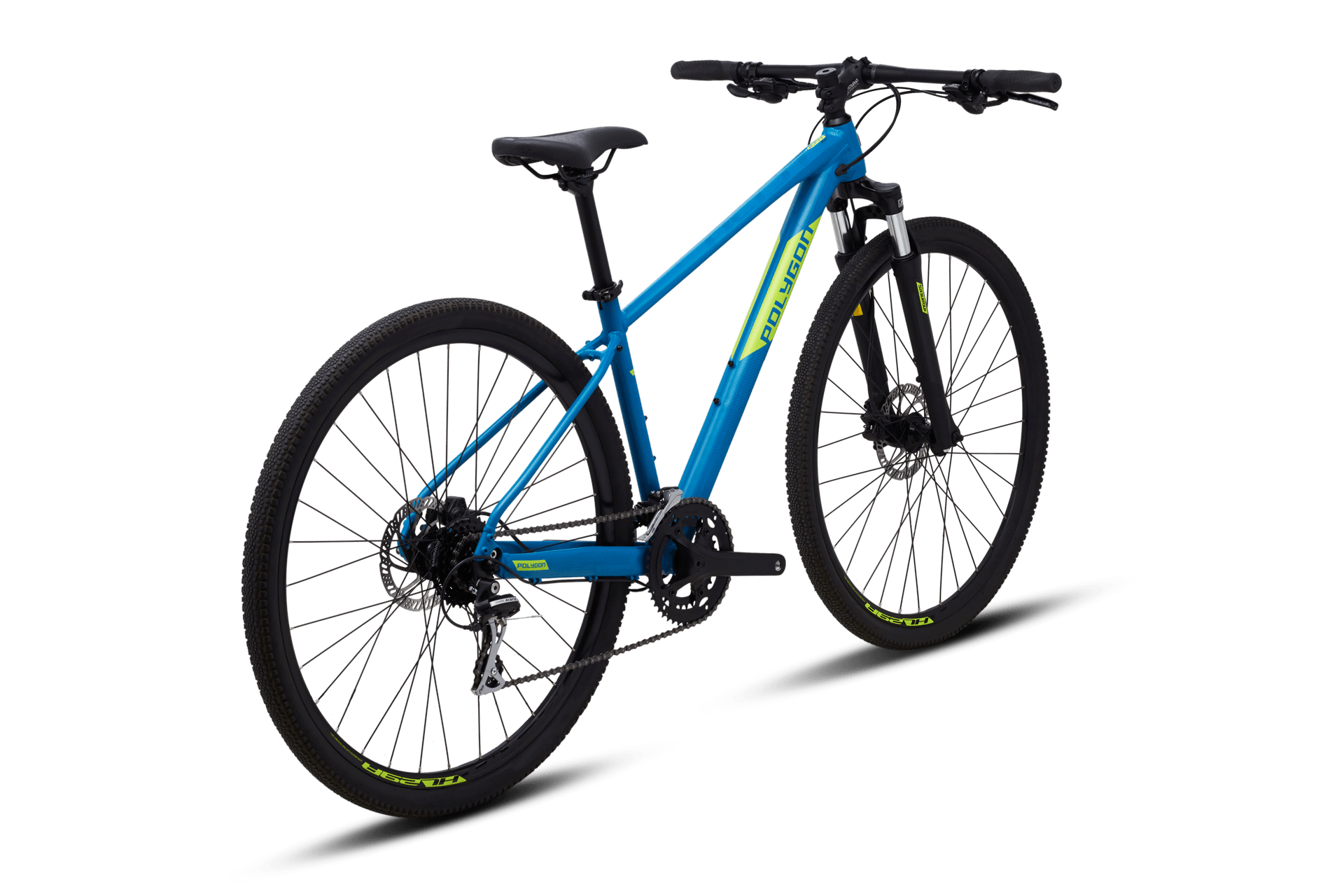 Polygon Heist X2 (Blue/Green) | Cycling Gears Hub - Cycling Gears Hub