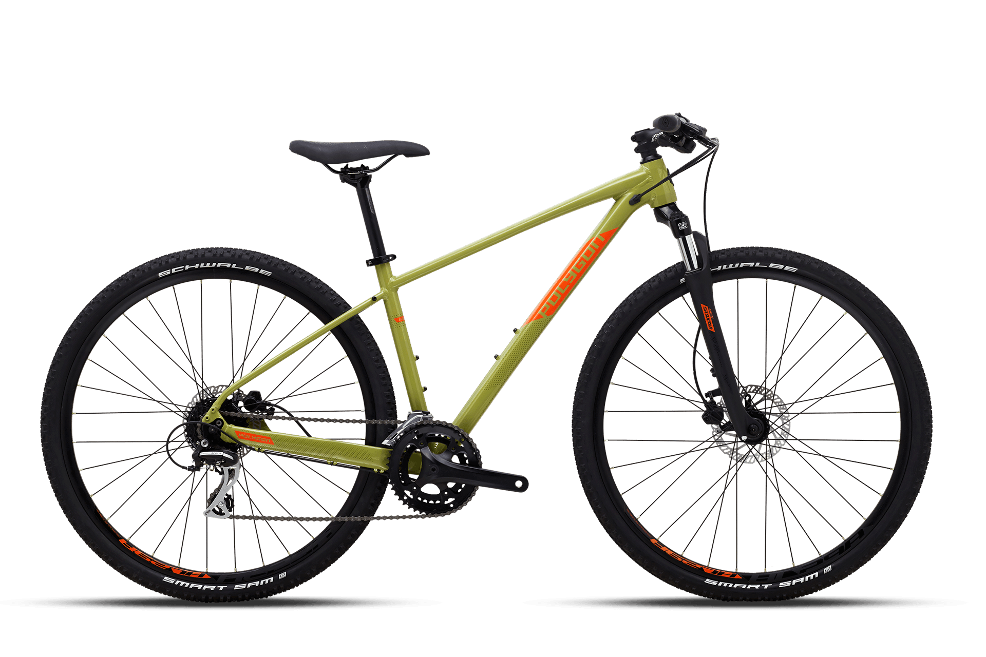 Polygon Heist X2 (Green) | Cycling Gears Hub