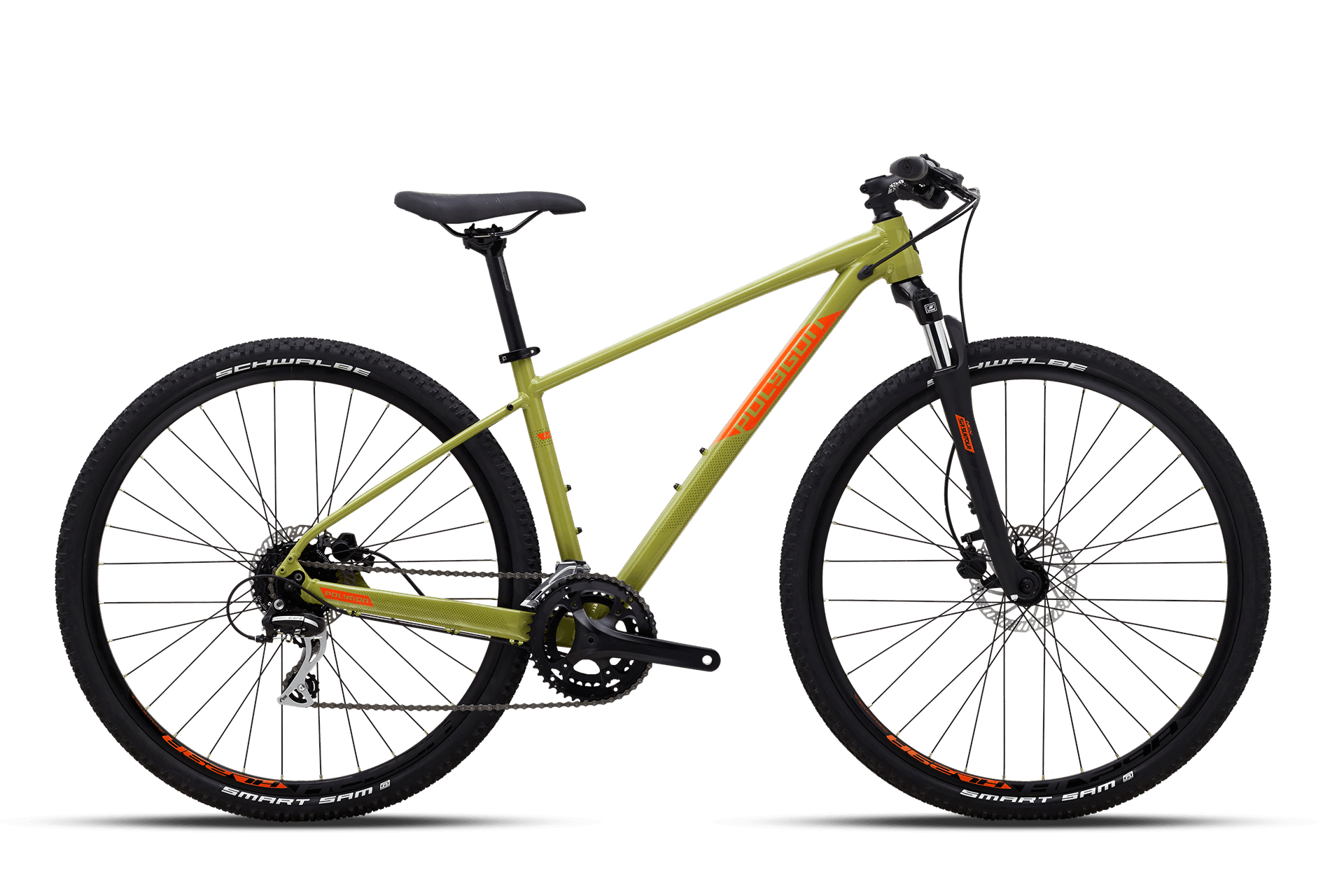Polygon Heist X2 (Green) | Cycling Gears Hub - Cycling Gears Hub